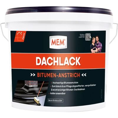 MEM Dachlack - Schwarzer Lösemittelfreier Dachlack MEM Dachlack - Schwarzer Lösemittelfreier Dachlack
