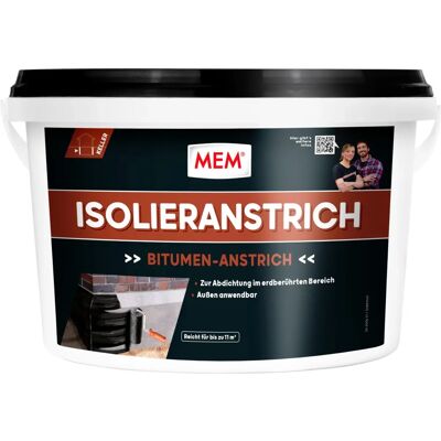 MEM Bauchemie GmbH MEM Isolieranstrich Schwarzer Deckaufstrich 1-10L MEM Bauchemie GmbH MEM Isolieranstrich Schwarzer Deckaufstrich 1-10L