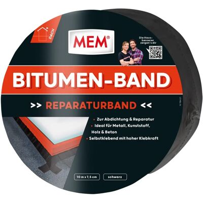 MEM Bauchemie GmbH MEM Bande de Bitume - Ruban d'Étanchéité Rembourré - Publicité MEM Bauchemie GmbH MEM Bande de Bitume - Ruban d'Étanchéité Rembourré - Publicité