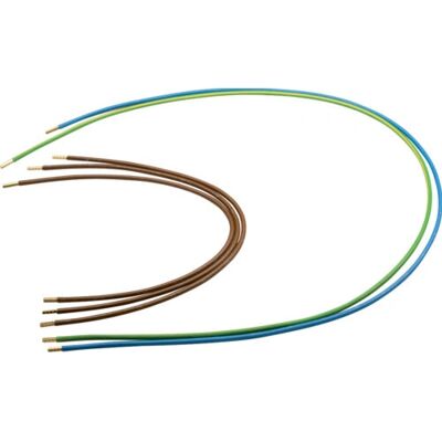 Hager Y89M Elektronikzubehör - 10mm², 5-polig, Braun Hager Y89M Elektronikzubehör - 10mm², 5-polig, Braun