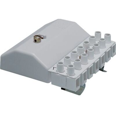 Bornes électriques Hager K54K - Connecteur de contrôle 7 pôles - Publicité Bornes électriques Hager K54K - Connecteur de contrôle 7 pôles - Publicité