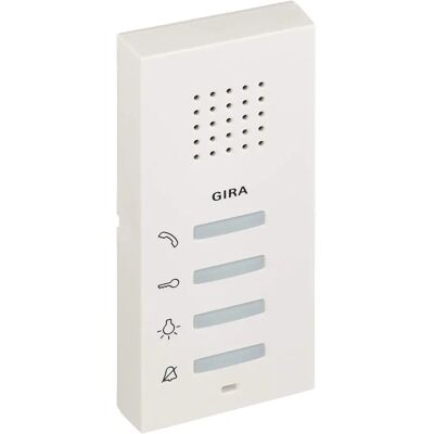 Gira 125027 Wohnungsstation System 55 Weiß - Bis zu 70 Einheiten Gira 125027 Wohnungsstation System 55 Weiß - Bis zu 70 Einheiten