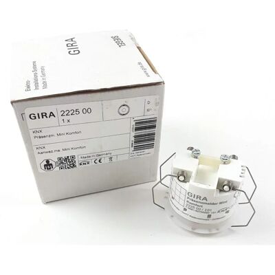 Gira Mini Komfort Präsenzmelder - Bewegung, KNX, Weiß Gira Mini Komfort Präsenzmelder - Bewegung, KNX, Weiß