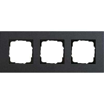 Gira 0213226 - 3-fach Abdeckrahmen - Anthrazit Gira 0213226 - 3-fach Abdeckrahmen - Anthrazit