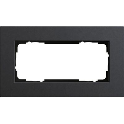 GIRA 1002226 - Abdeckrahmen 2fach anthrazit - Switch Cover Frame GIRA 1002226 - Abdeckrahmen 2fach anthrazit - Switch Cover Frame