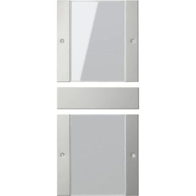 Gira Modell 2132600 - Edelstahl Wippenset - Schalterset Gira Modell 2132600 - Edelstahl Wippenset - Schalterset