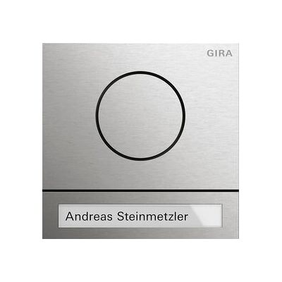 Sistema di videocitofono in acciaio inossidabile GIRA 5565920 Sistema di videocitofono in acciaio inossidabile GIRA 5565920