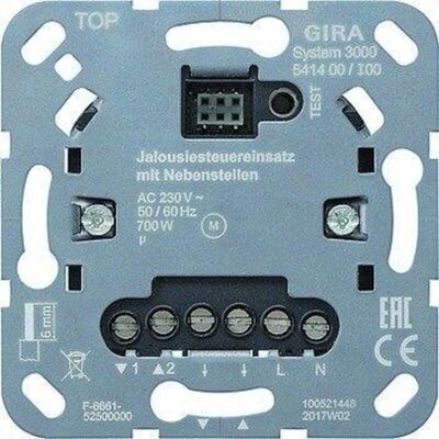 Gira Jalousiesteuerung System 3000 - Elektrische Rollläden Gira Jalousiesteuerung System 3000 - Elektrische Rollläden