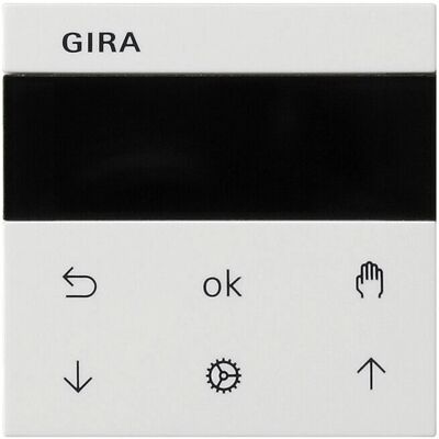 GIRA 536627 - Bedienaufsatz rws Jalousie+Schaltuhr GIRA 536627 - Bedienaufsatz rws Jalousie+Schaltuhr