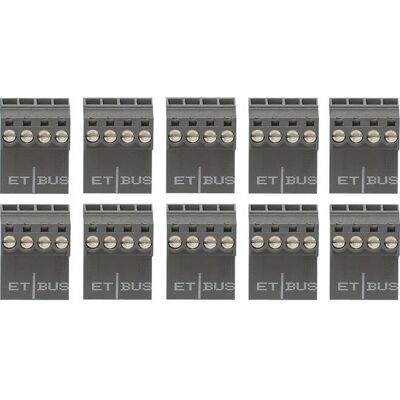 GIRA - 851800 VE10 - 10‑teilig - Anschlussklemme - Terminalblock-Satz GIRA - 851800 VE10 - 10‑teilig - Anschlussklemme - Terminalblock-Satz
