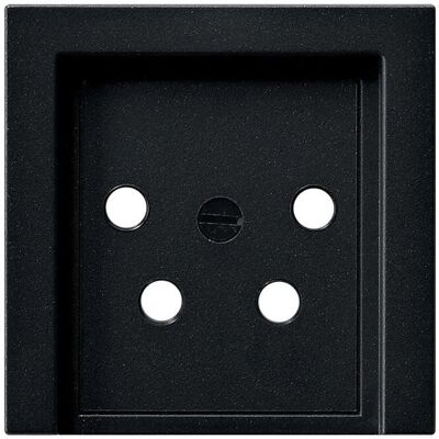 Gira - 0279005 - Schwarz matt - 4-polig - Cover Gira - 0279005 - Schwarz matt - 4-polig - Cover
