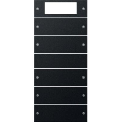 Gira 2195005 - Wippenset 5f. Plus (2+3) schwarz - Schalter Set Gira 2195005 - Wippenset 5f. Plus (2+3) schwarz - Schalter Set