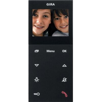 Gira Modèle 1239005 Système Vidéo Interphone - Noir Gira Modèle 1239005 Système Vidéo Interphone - Noir