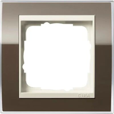 Cadre GIRA 1f - Cadre d'interrupteur IP20 - Marron - Publicité Cadre GIRA 1f - Cadre d'interrupteur IP20 - Marron - Publicité