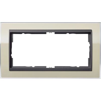 GIRA 1002778 - Abdeckrahmen 2f o. MS Sand - Schalterrahmen GIRA 1002778 - Abdeckrahmen 2f o. MS Sand - Schalterrahmen