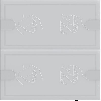 Gira 5002028 KNX Push-Button 4 Anthrazit - Sensor Gira 5002028 KNX Push-Button 4 Anthrazit - Sensor