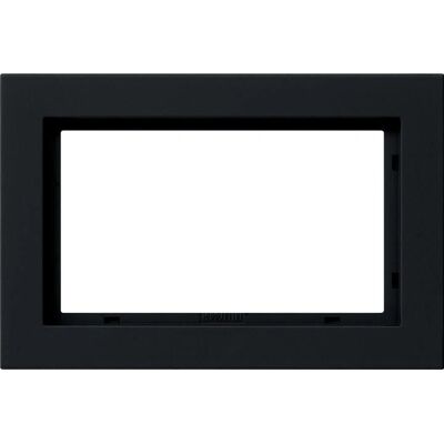 GIRA 100109 - Abdeckrahmen 1,5fach sw - Bruchsicher - Wandmontage GIRA 100109 - Abdeckrahmen 1,5fach sw - Bruchsicher - Wandmontage