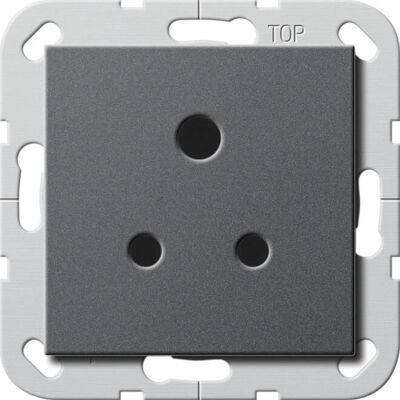GIRA 277228 - Steckdose Round Pin 5A IP20 - British Standard GIRA 277228 - Steckdose Round Pin 5A IP20 - British Standard