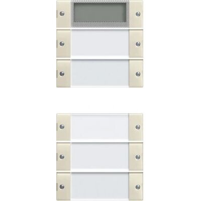 Gira 214501 - Wippenset 5-fach System 55 - cremeweiß Gira 214501 - Wippenset 5-fach System 55 - cremeweiß