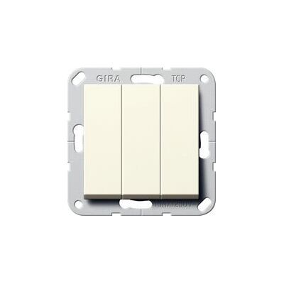GIRA 284401 interrupteur électrique - 3 voies, Blanc, IP20 GIRA 284401 interrupteur électrique - 3 voies, Blanc, IP20