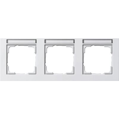 Gira 109329 Cadre de Couverture Horizontal Blanc 3 Modules - Publicité Gira 109329 Cadre de Couverture Horizontal Blanc 3 Modules - Publicité