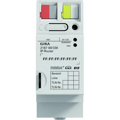 GIRA 216700 IP-Router - KNX/EIB - Sichere Verbindung GIRA 216700 IP-Router - KNX/EIB - Sichere Verbindung