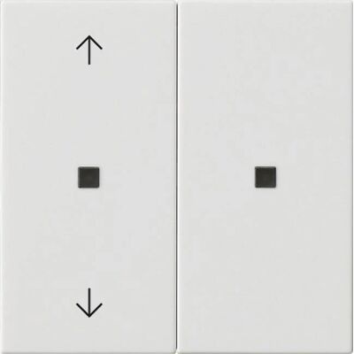 Gira 510803 KNX RF Bedienaufsatz 2-f. Reinweiß Gira 510803 KNX RF Bedienaufsatz 2-f. Reinweiß