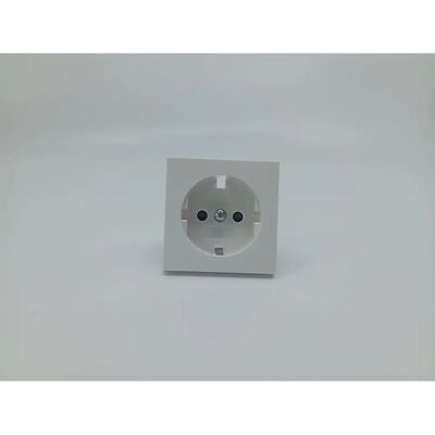 Gira Modell 492103 Weiß System 55 Schuko Abdeckung Gira Modell 492103 Weiß System 55 Schuko Abdeckung