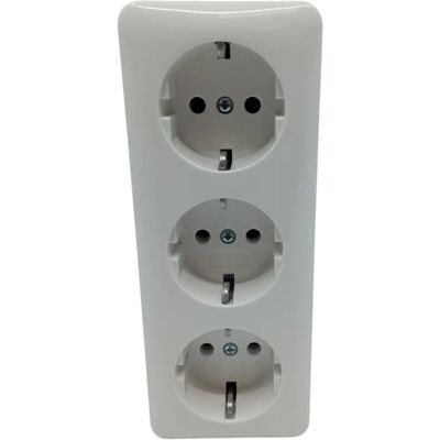 GIRA 4789 13 - Triple power outlet with ground - Power outlet GIRA 4789 13 - Triple power outlet with ground - Power outlet