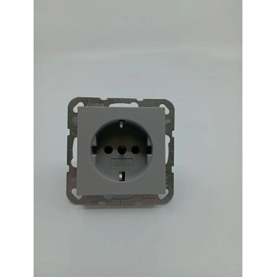 Gira 4188015 System 55 Grau IP20 - Steckdose Gira 4188015 System 55 Grau IP20 - Steckdose