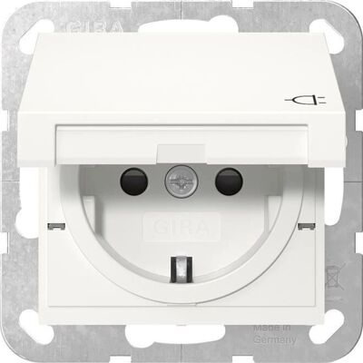 Gira Reinweiß 441427 - Steckdose Gira Reinweiß 441427 - Steckdose