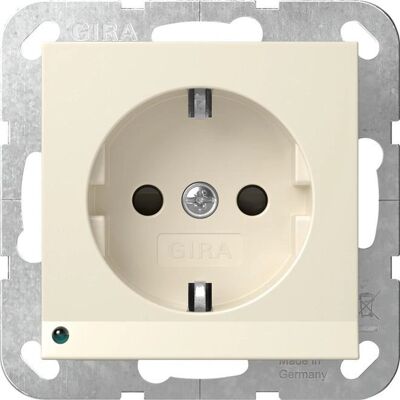 Gira 417001 LED-Schuko Steckdose - Elektroanschluss Gira 417001 LED-Schuko Steckdose - Elektroanschluss