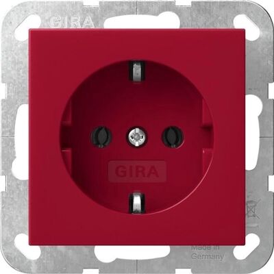 Gira Modell 4455108 Rot System 55 Steckdose Gira Modell 4455108 Rot System 55 Steckdose