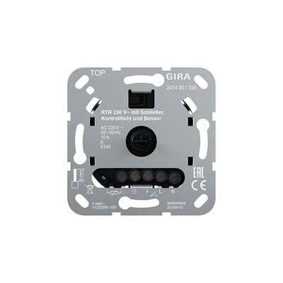 Gira 247400 Raumtemperaturregler - Thermostat Gira 247400 Raumtemperaturregler - Thermostat