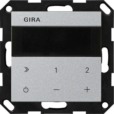 GIRA - 232026 UP-Radio IP System 55 F Alu - Alu - Schnittstelle GIRA - 232026 UP-Radio IP System 55 F Alu - Alu - Schnittstelle