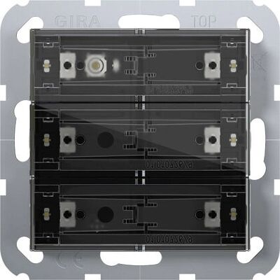 GIRA System 55 Roker włącznik - Czujnik KNX - Czarny GIRA System 55 Roker włącznik - Czujnik KNX - Czarny