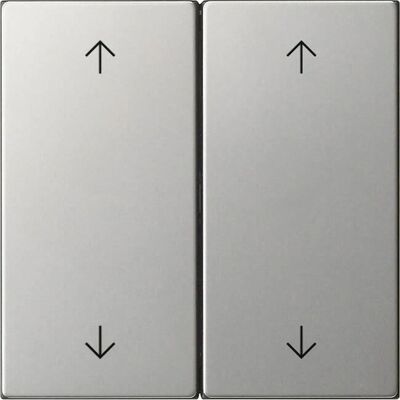 GIRA 5387600 - Wippe 2-fach Edelstahl - switch GIRA 5387600 - Wippe 2-fach Edelstahl - switch