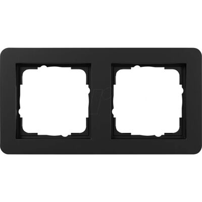 Gira E1 - Cadre de protection - Noir mat - Programmateur d'interrupteurs - Publicité Gira E1 - Cadre de protection - Noir mat - Programmateur d'interrupteurs - Publicité