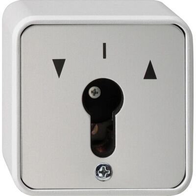 Gira 014430 2-poliger Schalter - IP44 - Aufputz Gira 014430 2-poliger Schalter - IP44 - Aufputz
