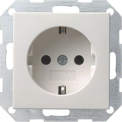 Gira 018827 Vit väggkontakt - Schuko väggkontakt Gira 018827 Vit väggkontakt - Schuko väggkontakt
