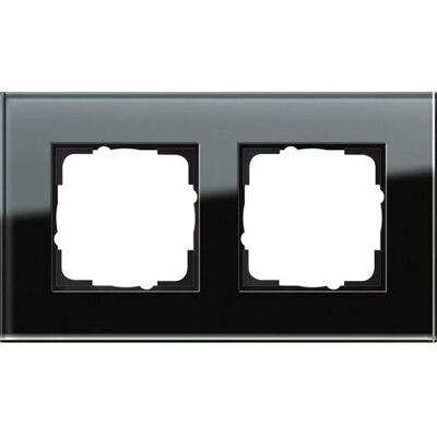 Cadre d'interrupteur en verre noir Esprit de Gira - Switch Frame - Publicité Cadre d'interrupteur en verre noir Esprit de Gira - Switch Frame - Publicité