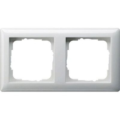 GIRA White Wall Switch Cover Plate - System 55 GIRA White Wall Switch Cover Plate - System 55