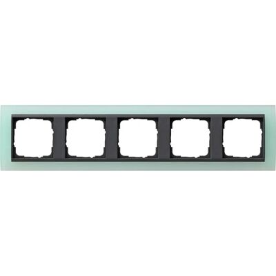 GIRA 021585 - Abdeckrahmen 5f opak mint GIRA 021585 - Abdeckrahmen 5f opak mint