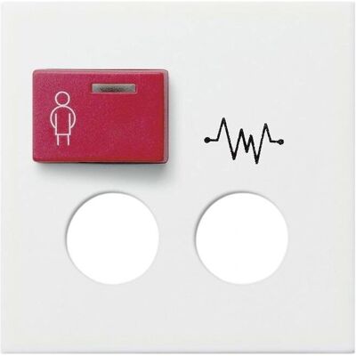 Gira - 022827 - Weiß - System 55 - Abdeckung zum RUFMODUL Gira - 022827 - Weiß - System 55 - Abdeckung zum RUFMODUL