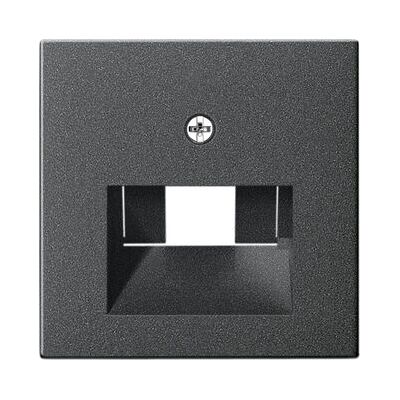 GIRA 027028 Anthracite Wall Plate - UAE/IAE System55 GIRA 027028 Anthracite Wall Plate - UAE/IAE System55