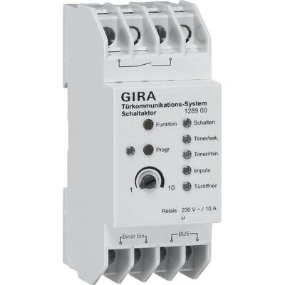 GIRA 128900 White Electrical Actuator - Door Communication System GIRA 128900 White Electrical Actuator - Door Communication System