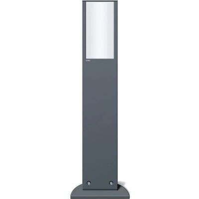 Gira 134328 Colonne d'éclairage extérieure en anthracite avec élément lumineux - Publicité Gira 134328 Colonne d'éclairage extérieure en anthracite avec élément lumineux - Publicité