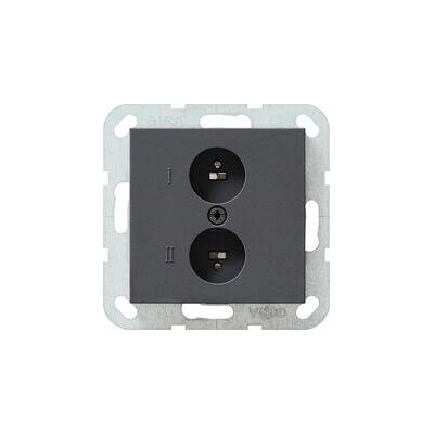 Gira 040228 Prise haut-parleur - IP20 - Anthracite - Publicité Gira 040228 Prise haut-parleur - IP20 - Anthracite - Publicité