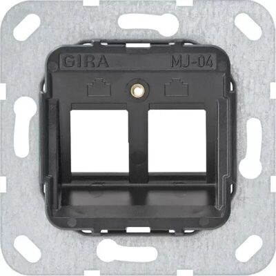 GIRA 560400 Jack Modulaire - Anneau de Support pour Modules Doubles - Publicité GIRA 560400 Jack Modulaire - Anneau de Support pour Modules Doubles - Publicité