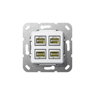 Gira Modular Jack RJ45 Cat6A 569903 - Prise Ethernet - Publicité Gira Modular Jack RJ45 Cat6A 569903 - Prise Ethernet - Publicité